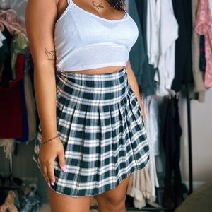 Plaid skirt